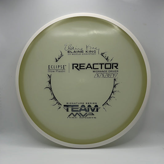 Reactor - Elaine King 5x World Champion Eclipse Glow Plastic
