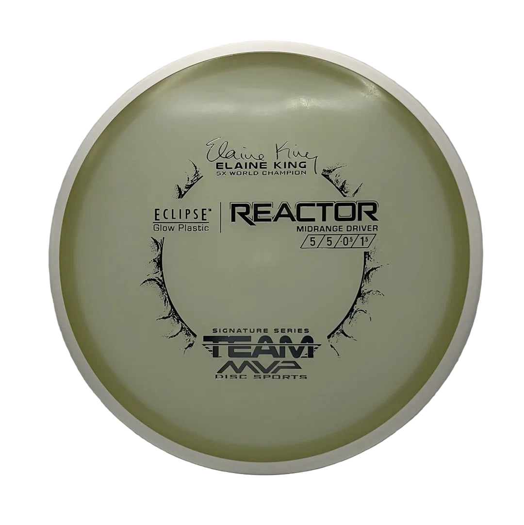 Reactor - Elaine King 5x World Champion Eclipse Glow Plastic