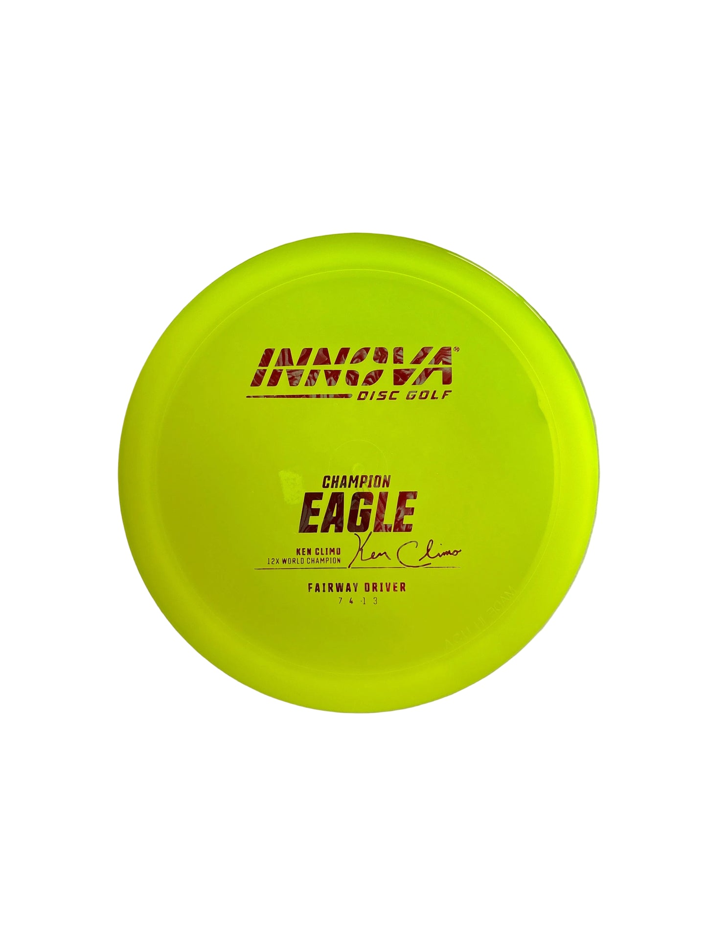 Eagle Ken Climo 12x World Champion - Champion