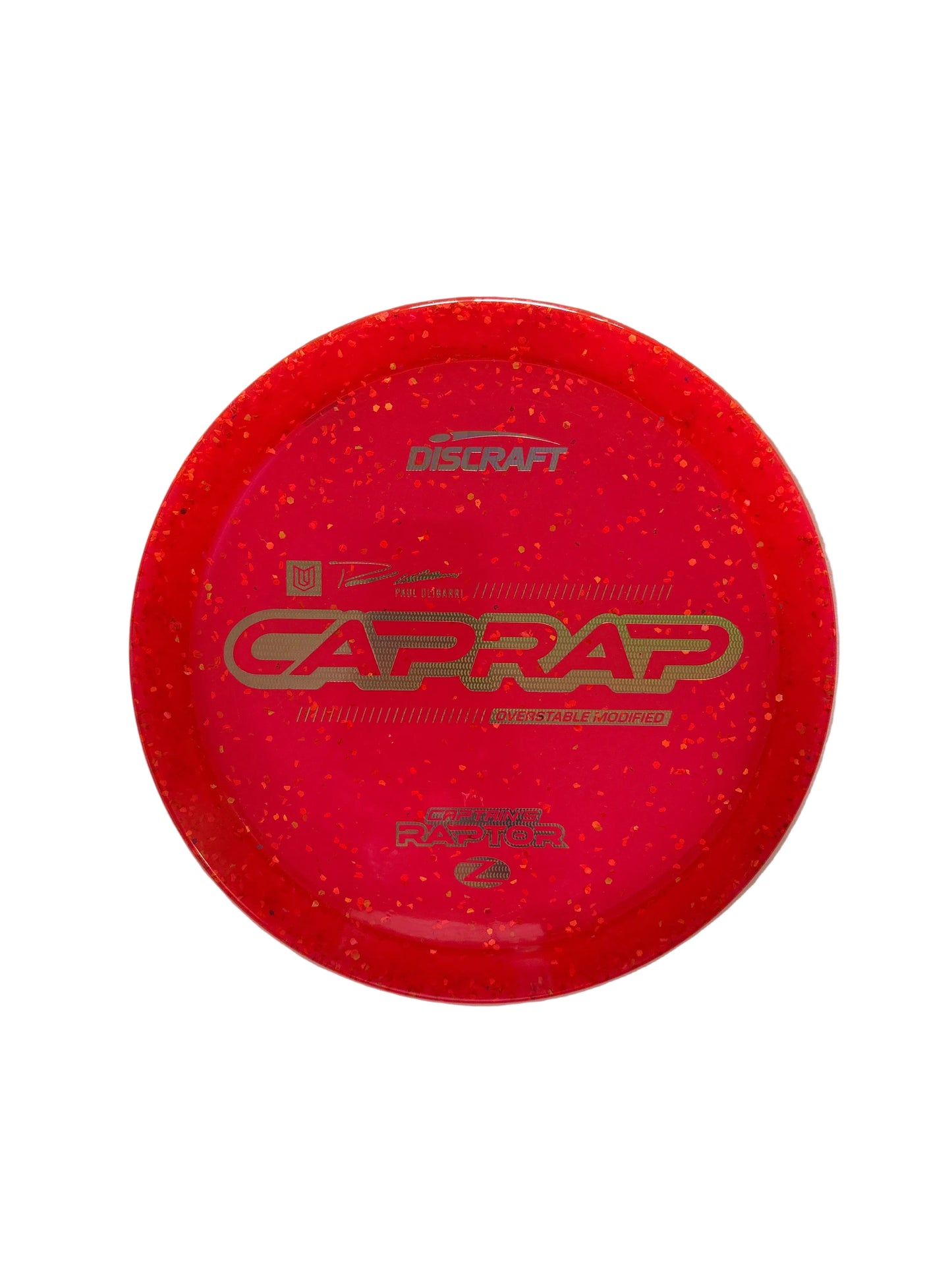 Captain's Raptor Paul Ulibarri 2026 Limited Edition - Z Confetti