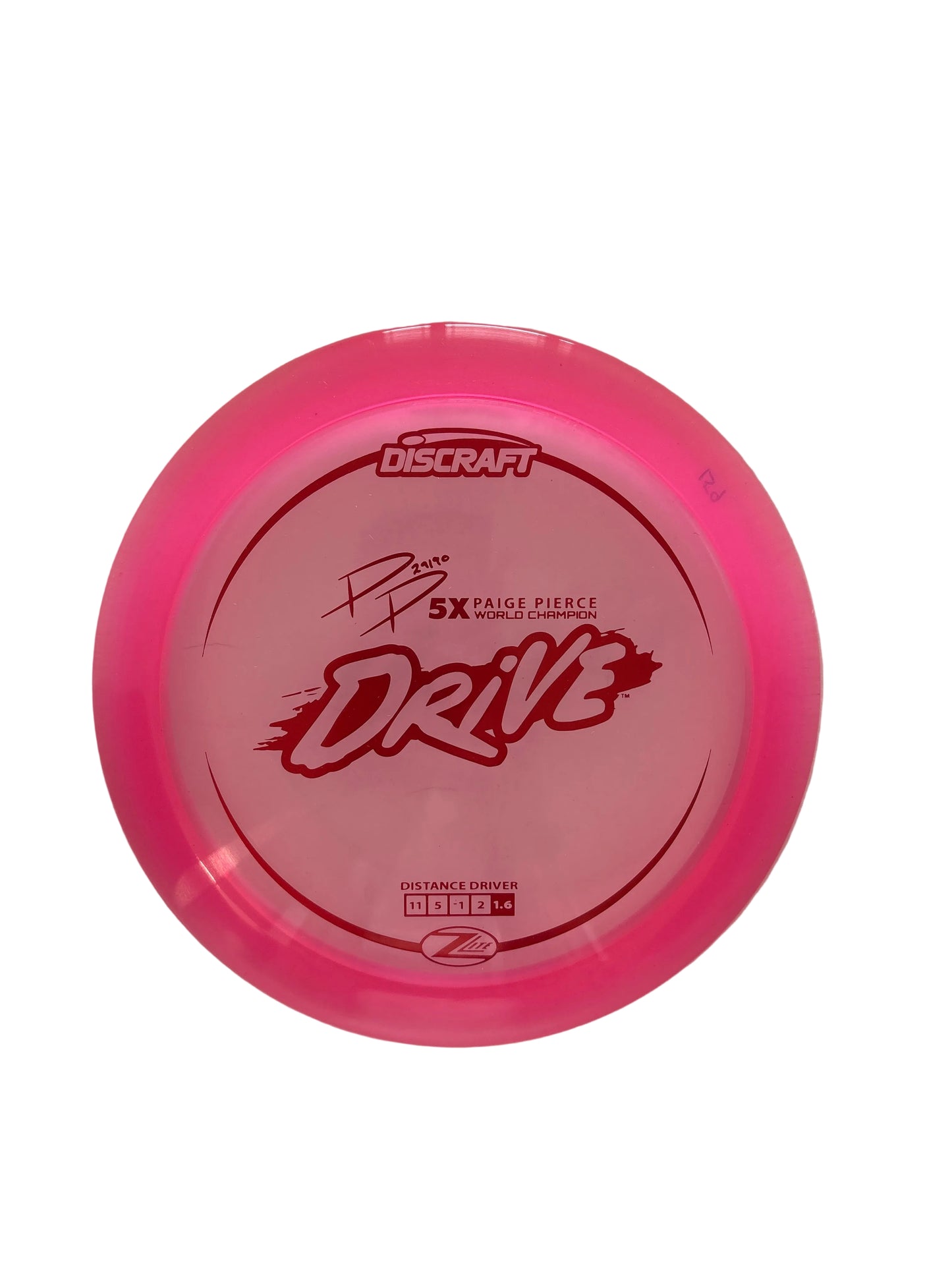 Drive Paige Pierce 5x World Champion - Zlite